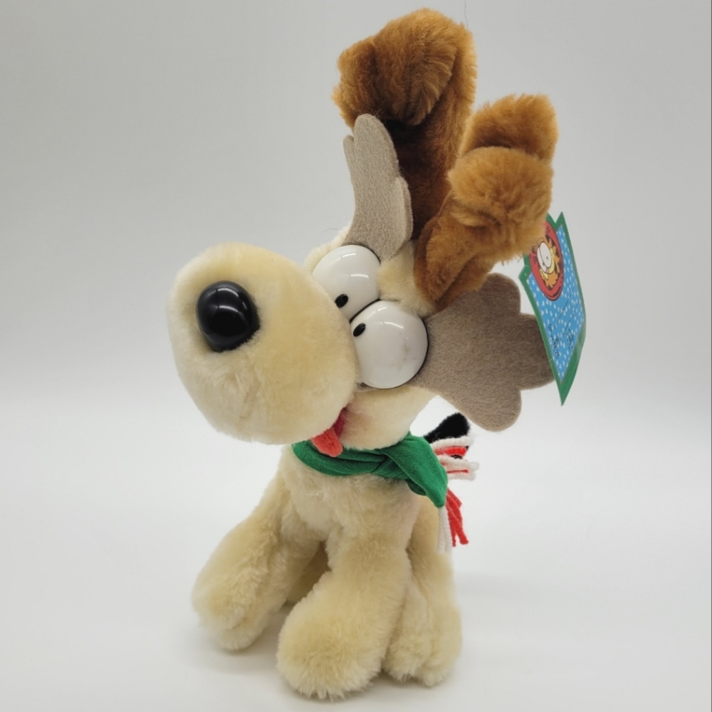 VINTAGE | Odie dog Garfield/McDonalds Christmas plush